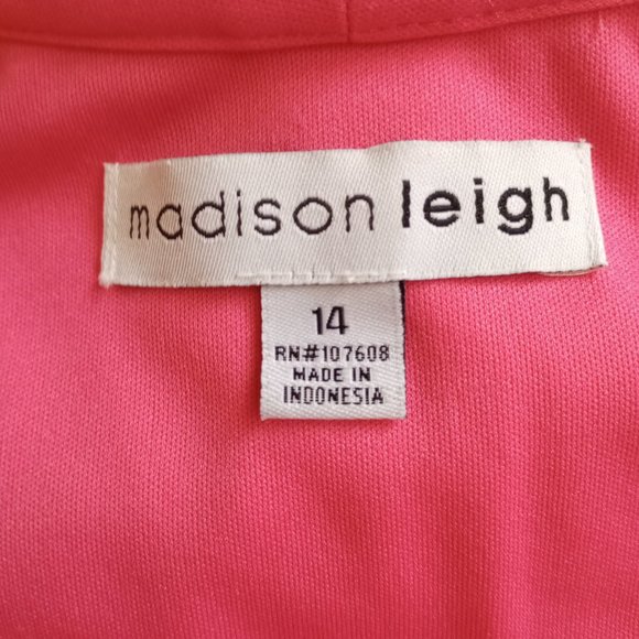 REDUCED! Madison Leigh. Floral. Sleeveless. Lined, Maxi Dress Size 14 - Picture 5 of 5